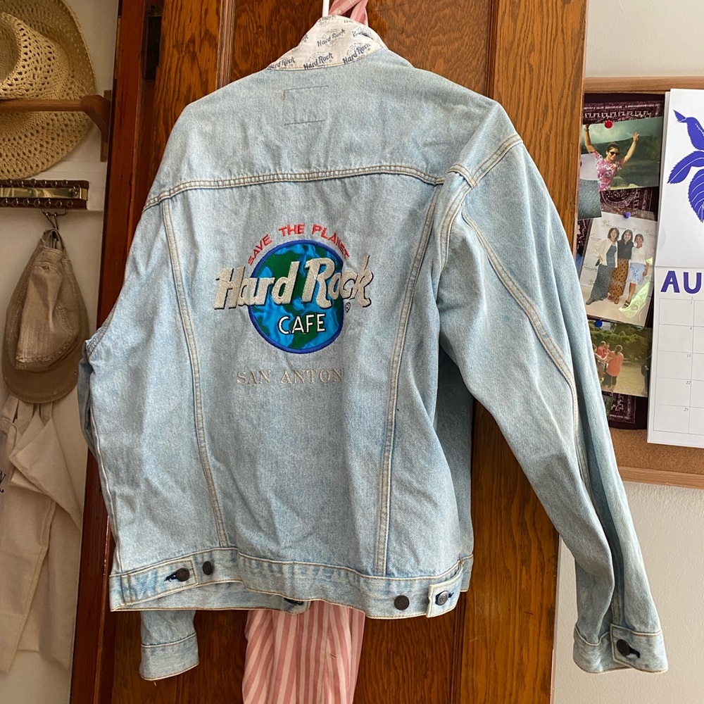 Vintage Hard Rock Cafe Jean Jacket